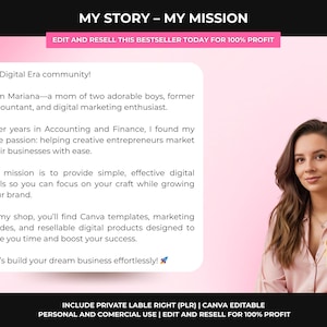 2000+ Etsy Listing Mockup Bundle Canva Editable Templates, Mega Mockup Library for Digital Products with PLR Private Label Rights, DFY image 18
