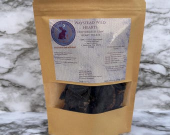 Dehydrated Cow Heart Dog Treats – Single Ingredient, Farm-Sourced