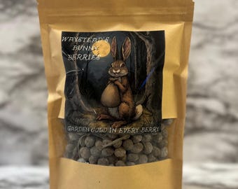 Abono para plantas a base de excremento de conejo / Compost de bayas de conejo, potenciador natural del suelo