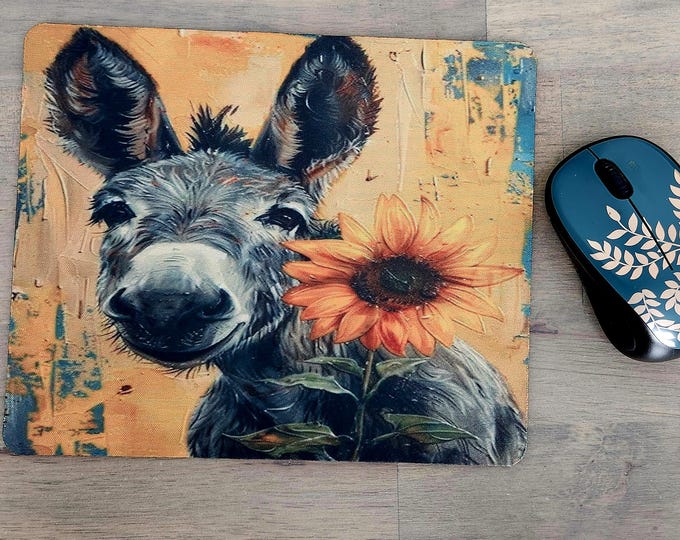 Happy Burro Mouse Pad - Free Shipping