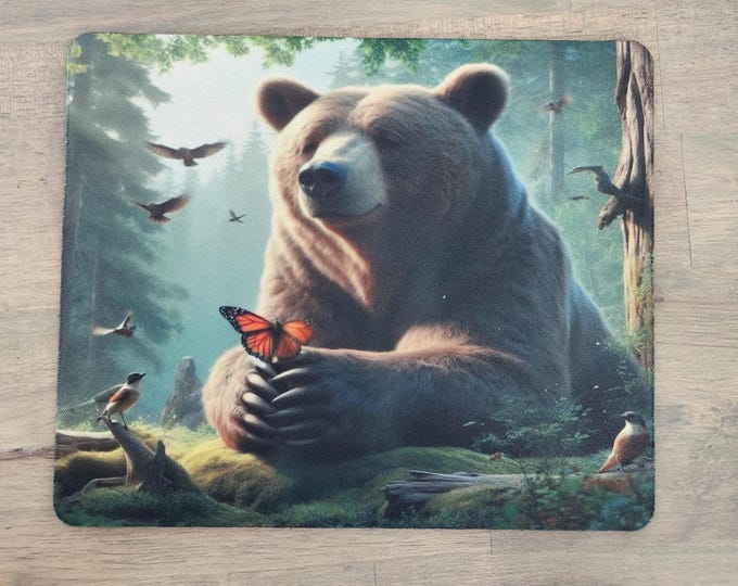 Daydreamer Bear Mouse Pad - Free Shipping
