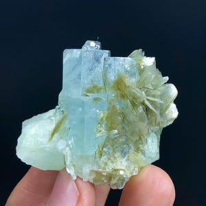 Aquamarine with Muscovite from Pakistan, 58 Gram