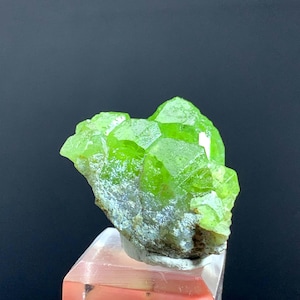Olivine Green Peridot Crystal From Pakistan - 26 Gram