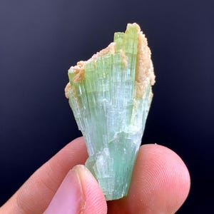 Green Tourmaline Crystal From Afghanistan - 49.30 Carats