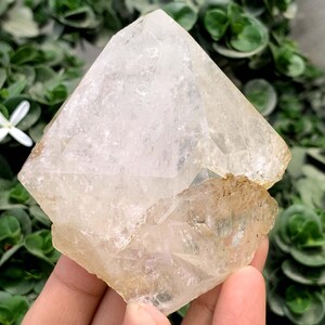 Natural Rainbow Clear Quartz Crystal From Pakistan - 184 Gram