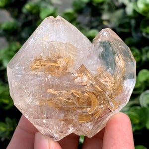 Natural Window Quartz Crystal From Pakistan - 110 Gram