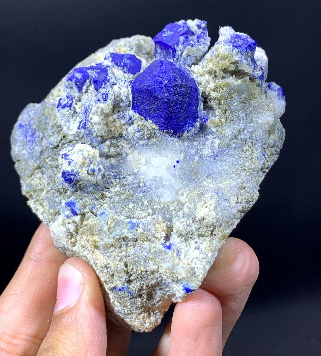 Lazurite Specimen With Pyrite From Afghanistan, 349 Gram - Etsy