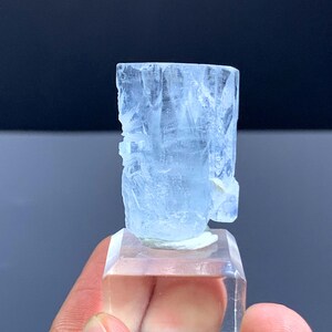 Natural Terminated Blue Aquamarine Crystal From Pakistan - 22 Gram