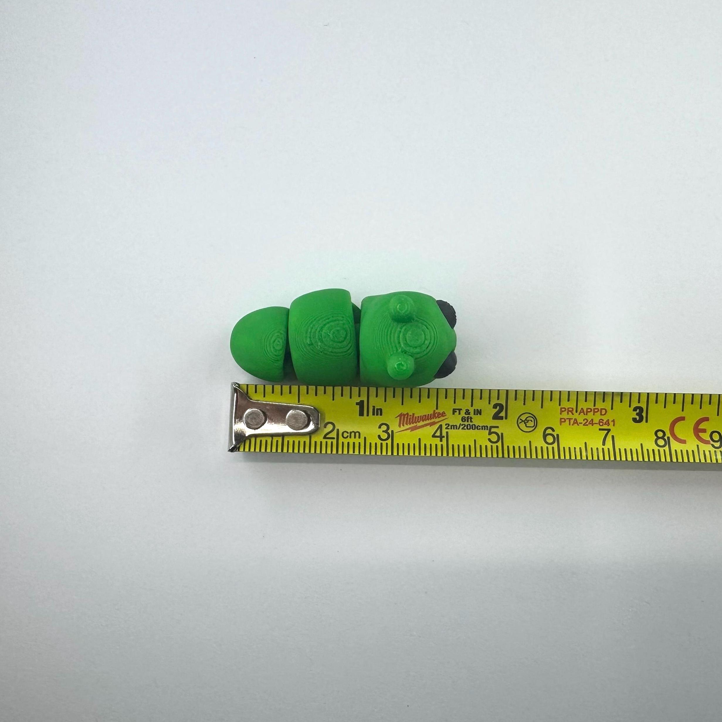 Desk Slug Slug Fidget Toy – Articulated Garden Creature – Smooth Flexible Stress ...