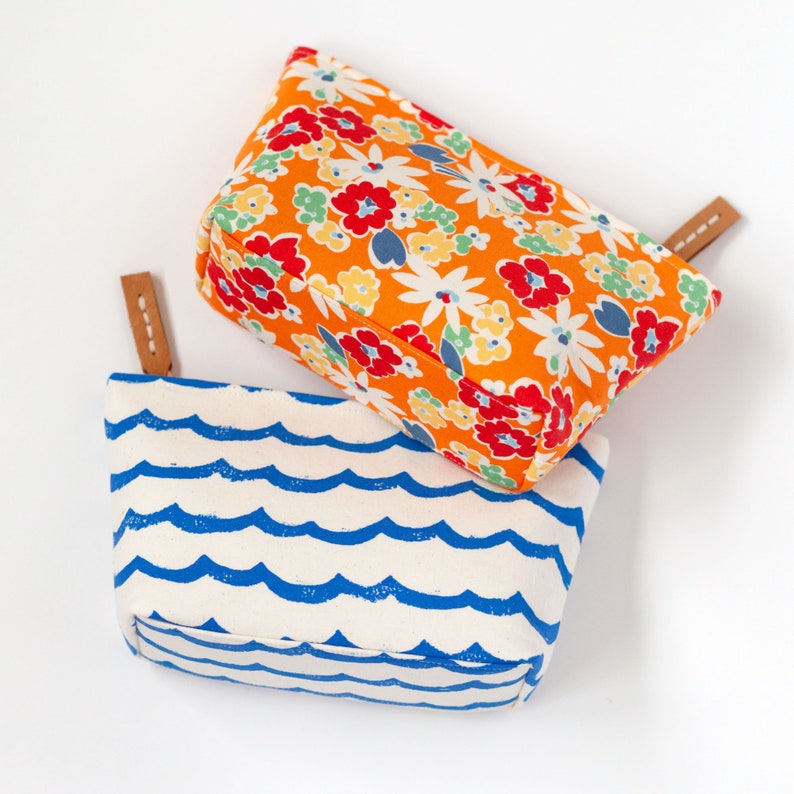 Maeve Recessed Zipper Pouch PDF Sewing Pattern Includes 3 Sizes image 8