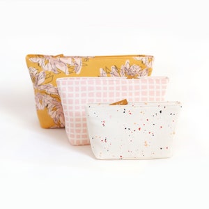 Maeve Recessed Zipper Pouch PDF Sewing Pattern Includes 3 Sizes image 4