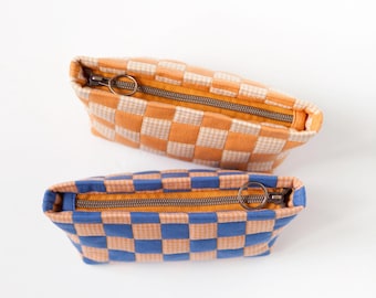 Maeve Recessed Zipper Pouch PDF Sewing Pattern Includes 3 Sizes