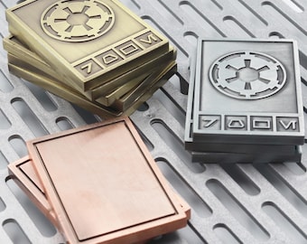 Imperial Credits // Metal Star Wars Credit Pieces // Sabacc Game Token