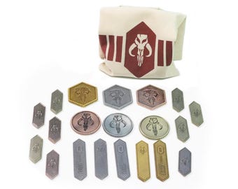 Bounty Hunter's Haul (20 Coins)  //  Mandalorian and Bounty Hunter Collector's Coins