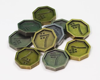Star Wars Mini Credits // Metal Sabacc Game Coin or Token