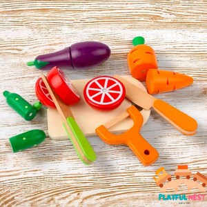 Kids Wooden Toys, Montessori Wood Toddler Toy, Kid Wooden Educational Set, Christmas Baby Gift