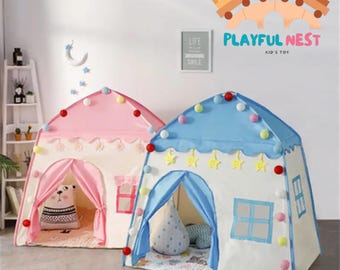 Playhouse tent ,Kids tent, Play tent for kids, Indoor tent, Outdoor tent, Baby gift, Playmats