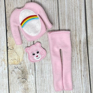 Elf Sweater Pants Mask Outfit, Doll Clothing, Christmas Elf, Elf Props