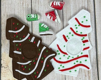 Elfenkostüm, Puppenkleidung, Weihnachtself, Elfenrequisiten