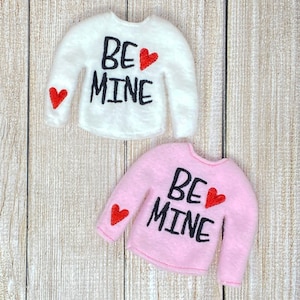 Be Mine Valentinstag-Puppenpullover, Requisiten