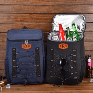 Personalized Cooler Backpack – Groomsmen Gift, Best Man Gift, Custom Lunch Cooler, Golf Beer Cooler, Hiking Cooler Backpack