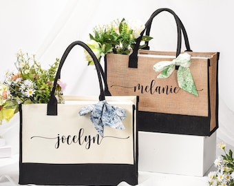Personalized Bridal Tote Bag,Monogrammed Tote Bag,Bridesmaid Tote Bag,Tote Bag,Bridesmaid Tote Bags,Personalized Bridesmaid Bags,Wedding