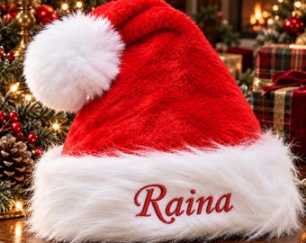 Embroidered Christmas Hats, Customized Christmas Hats, Knitted Christmas Hats, Name Christmas Hats, Christmas Gifts