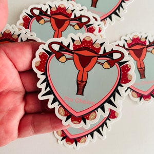 ProbChoice heart vinyl stickers. image 3