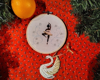 Nutcracker Sugar Plum Fairy Embroidery Pattern