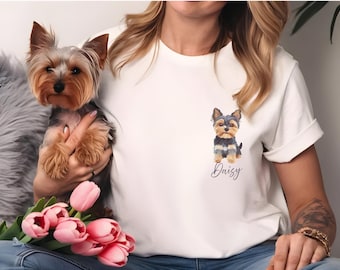 Yorkie Dog Comfort Colors® T Shirt, Yorkshire Terrier Shirt, Yorkie Tshirt, Yorkie Gifts, Yorkie T Shirt, Dog Groomer Gift, Dog Tshirt