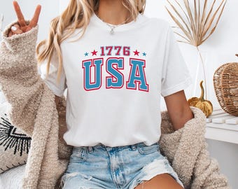 Usa Shirt, 4th Of July Shirt Women, Patriotic Shirt, Fourth Of July Shirt, American Shirt, July 4th Shirt, America Shirt