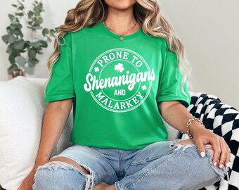 St Patricks Day Shenanigans Social Club Cocktail Shirt, Lets Get Shamrocked Funny St Patricks Day Drinking Shirt, St Pattys Pub Crawl Shirt