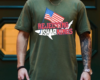 Rejecting Kings Since 1776 Protest Shirt, Pro Democracy Shirt, Anti Authoritarianism Shirt, Anti MAGA Tee, Anti Trump Shirt