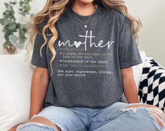 Mother Shirt, Trendy Mama Tshirt, Mom Life Tee, Oversized Graphic Mom T-shirt, Motherhood T Shirt, Cool Mom Club, Mother See Also