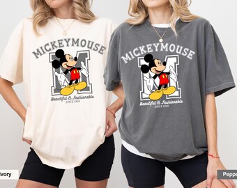 Comfort Colors® Mickey Mouse Shirt, Disney Mickey Shirt, Mickey Pose Shirt, Disney Shirt, Mickey Pose Shirt,Disney Gift, Disney Trip Tee