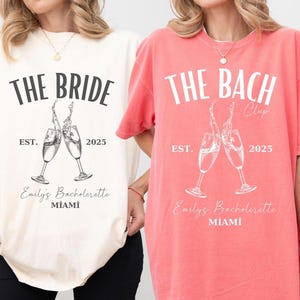The Bach Club Bachelorette Shirts Bach Shirt Social Club Bach Club Shirts Bachelorette Party Shirts Bachelorette Shirts 1717 Comfort Colors