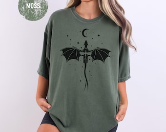 Basgiath War College Shirt, Fourth Wing T-Shirt, Dragon Rider Fantasy Bookish Tee, Gifts for Readers Comfort Colors® shirt
