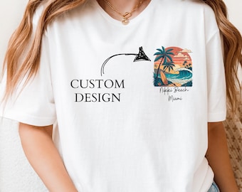 Custom Shirt, Custom Text Shirt, Custom T-shirt, Personalized T-shirt, Personalized Shirt, Custom Unisex Shirts, Custom Printing Shirt