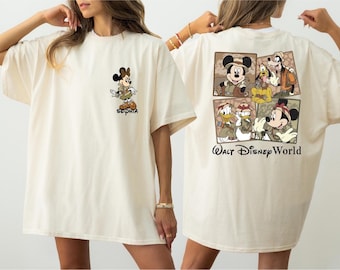 Personalization Mickey And Friends Animal Kingdom Safari Mode Matching Shirt, Disneyland Family Matching Shirt, Kıng Tee, Animal Kingdom Tee