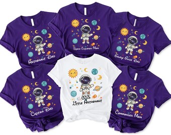 Space Lover Present Personalized Shirt, Stem Teacher Custom Shirt Family, Custom NASA Shirt, Personalized Nasa, Speace Shirt