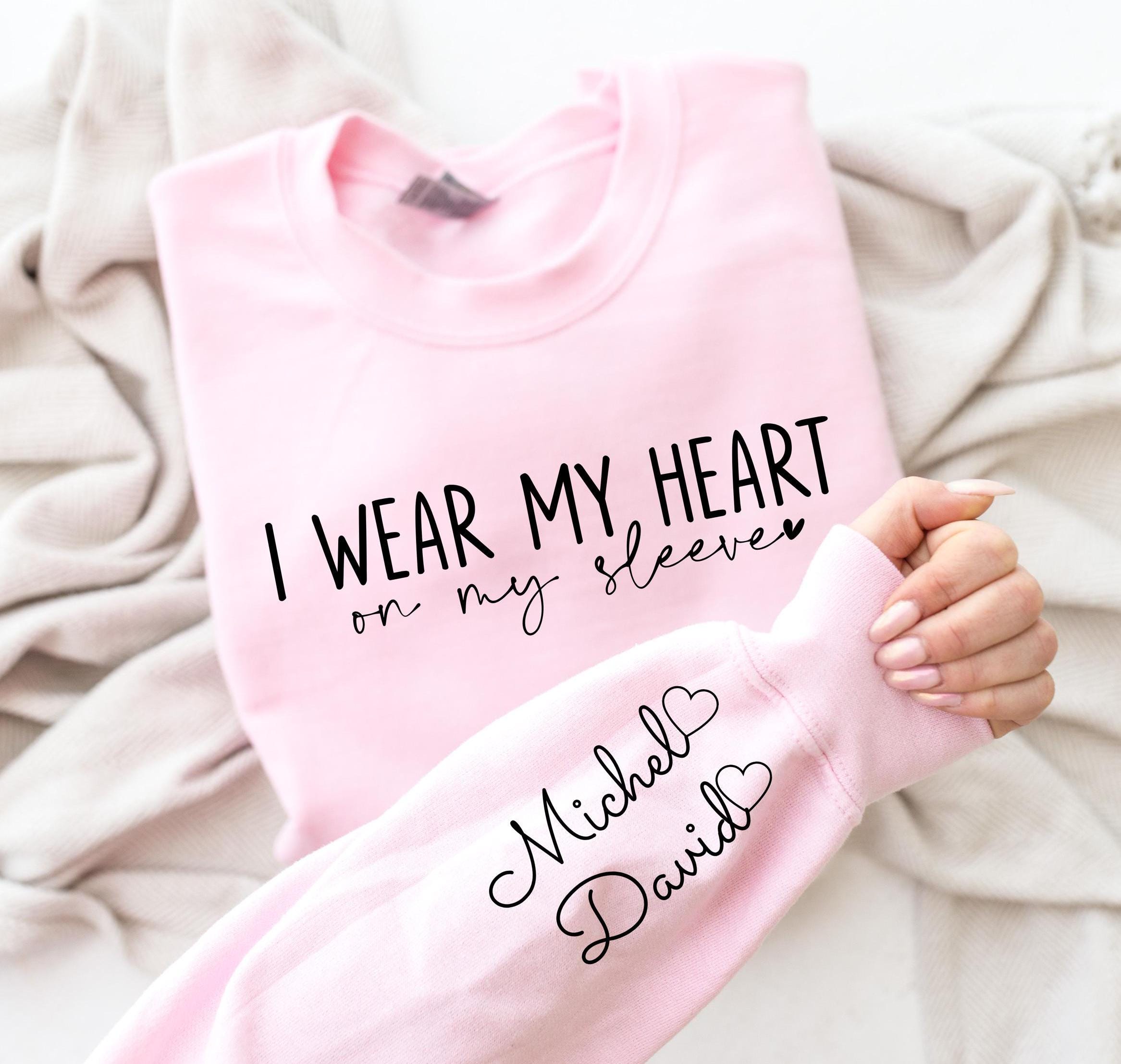 Heart on Sleeve - Etsy