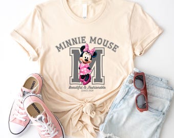 Disney Classic Minnie Mouse Pose Shirt, Minnie Shirt, Disneyland Holiday Vacation Shirt, Disney Retro Shirt