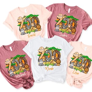 Zoo Crew Family Matching Shirts, Safari Zoo Outfit, Safari Zoo Birthday Shirt, Family Safari Shirts, Birthday Family Shirt,Birthday