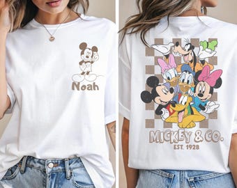Mickey & Co Tshirt, Mickey and Co. est. 1928 Shirt, Unisex Tee, Mickey And Friends Shirt, Disney Shirts, Disney Trip Shirt