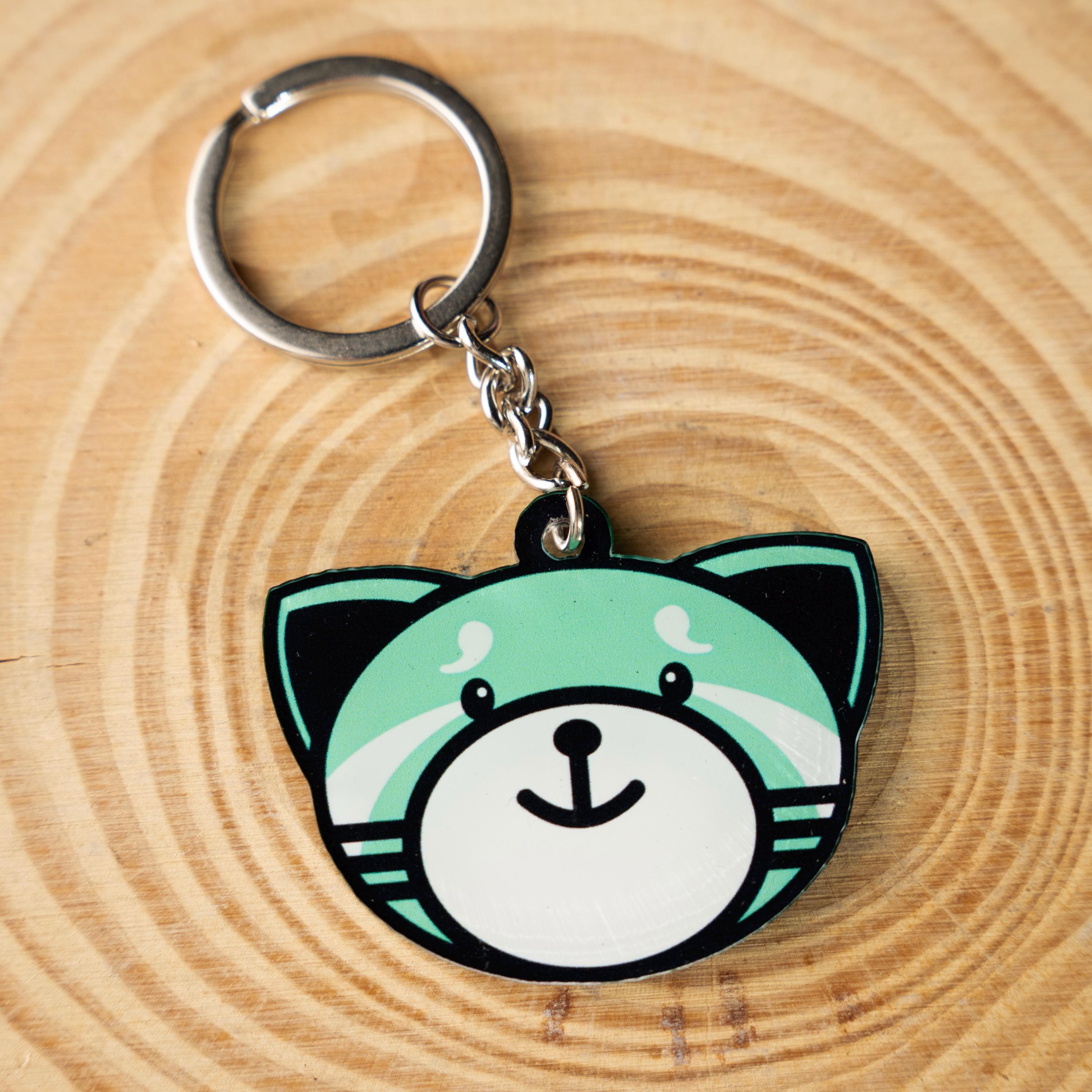 Kiss Land Acrylic Keychain - Oxcy Cat XO - Etsy