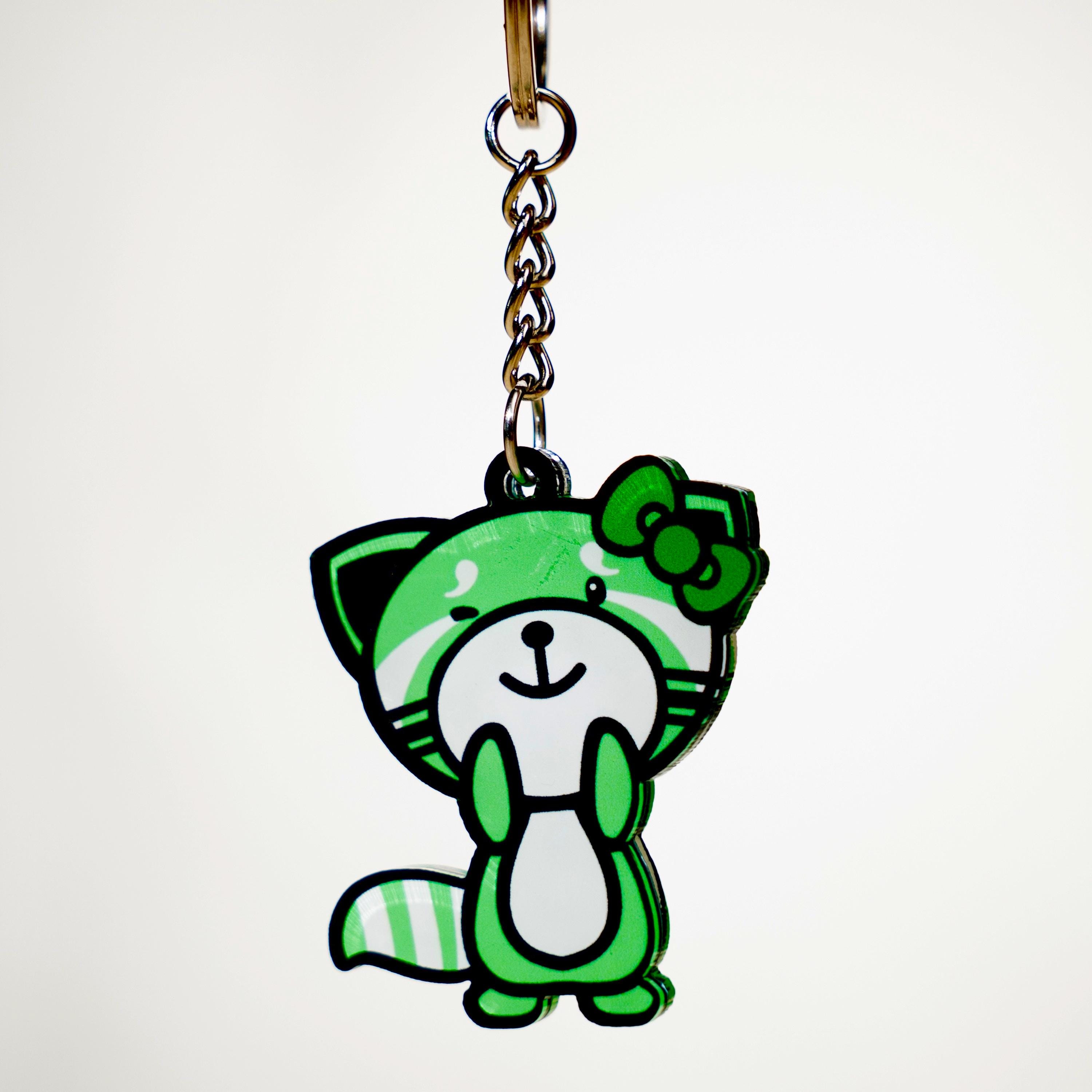 Kiss Land Acrylic Keychain - Oxcy Kitty XO - Etsy