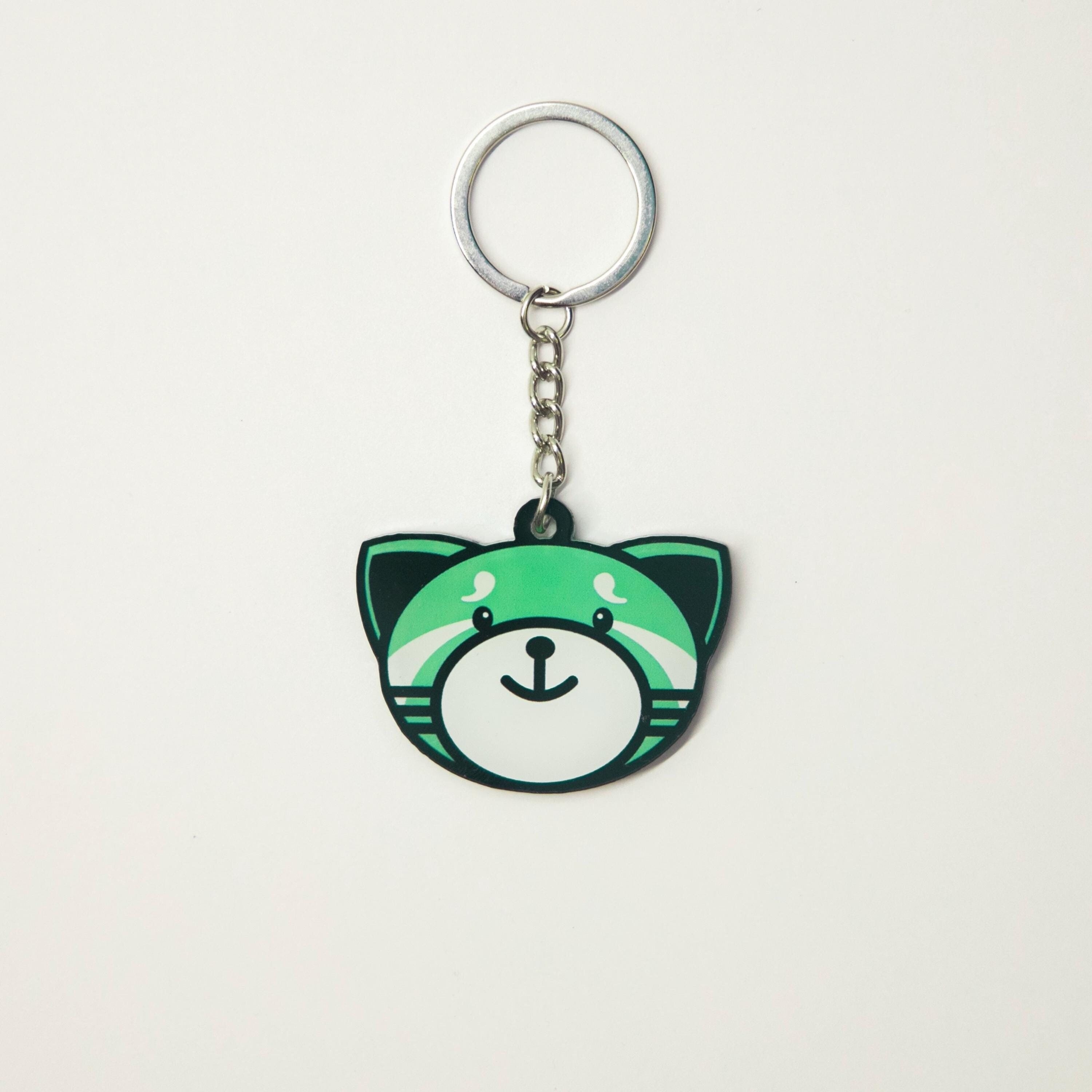 Kiss Land Acrylic Keychain - Oxcy Cat XO - Etsy