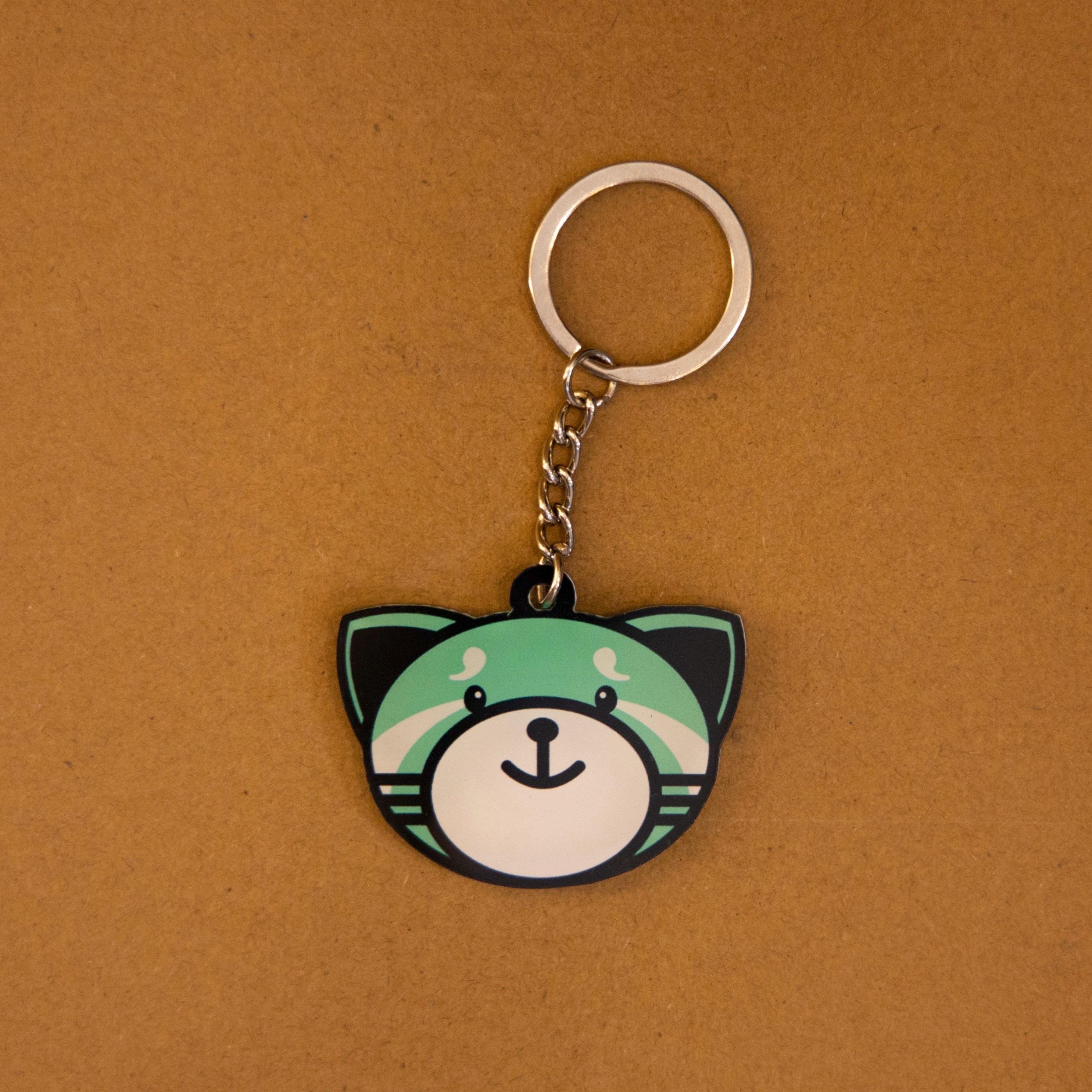 Kiss Land Acrylic Keychain - Oxcy Cat XO - Etsy