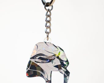 After Hours til Dawn Acrylic Hologram Keychain - European Tour MF DOOM Inspired Mask