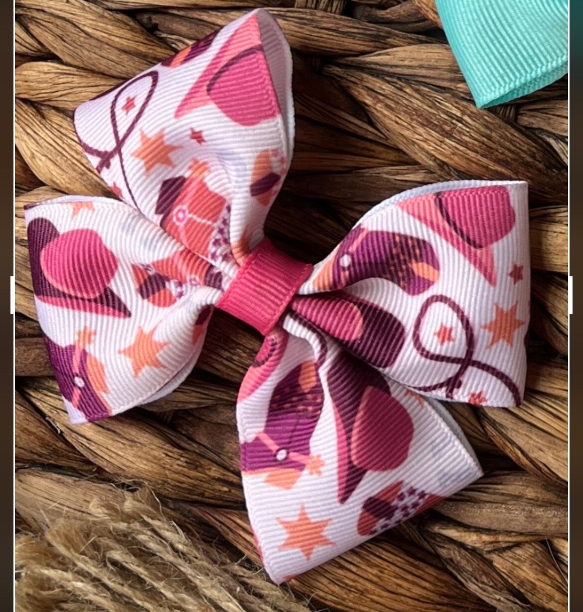 Niedliche Haarspangen Mit Kuh-Motiv – Krokodil-Klemmen Mit Holstein-Kuh Für Mädchen Und Frauen (2er-Set, Rosa Schleifen)
